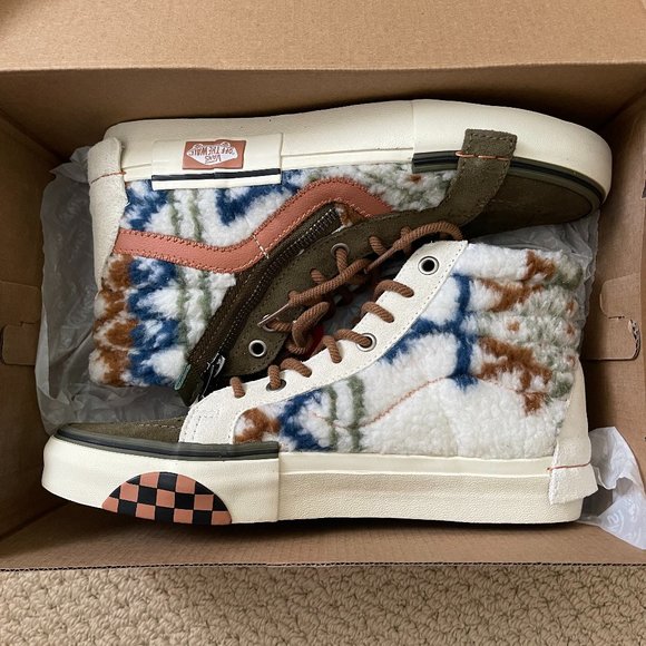 Vans Sk8-Hi Reissue Cap Sherpa - Picture 4 of 5